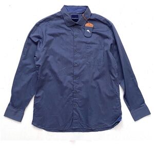 Tommy Bahama Nwt Capeside Herringbone Ocean Deal Blue T317471 XXL 2XL